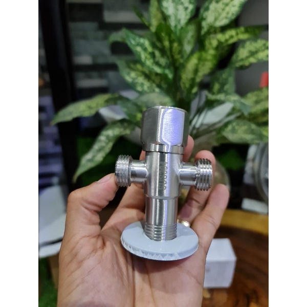 Van T khóa inox 304