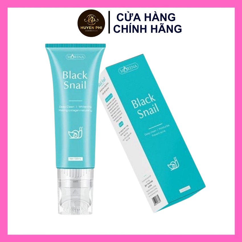 Sữa Rửa Mặt Huyền Phi Tinh Chất Ốc Sên Đen Hàn Quốc Black Snail