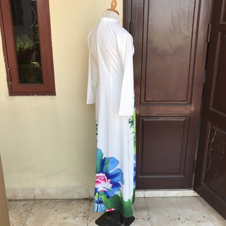 Áo Dài May Sẵn Vải Lụa Đẹp
