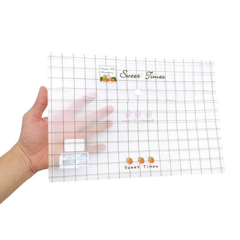 Bìa Nút A4 - Little Shell CX-Q-676 (Mẫu Màu Giao Ngẫu Nhiên)