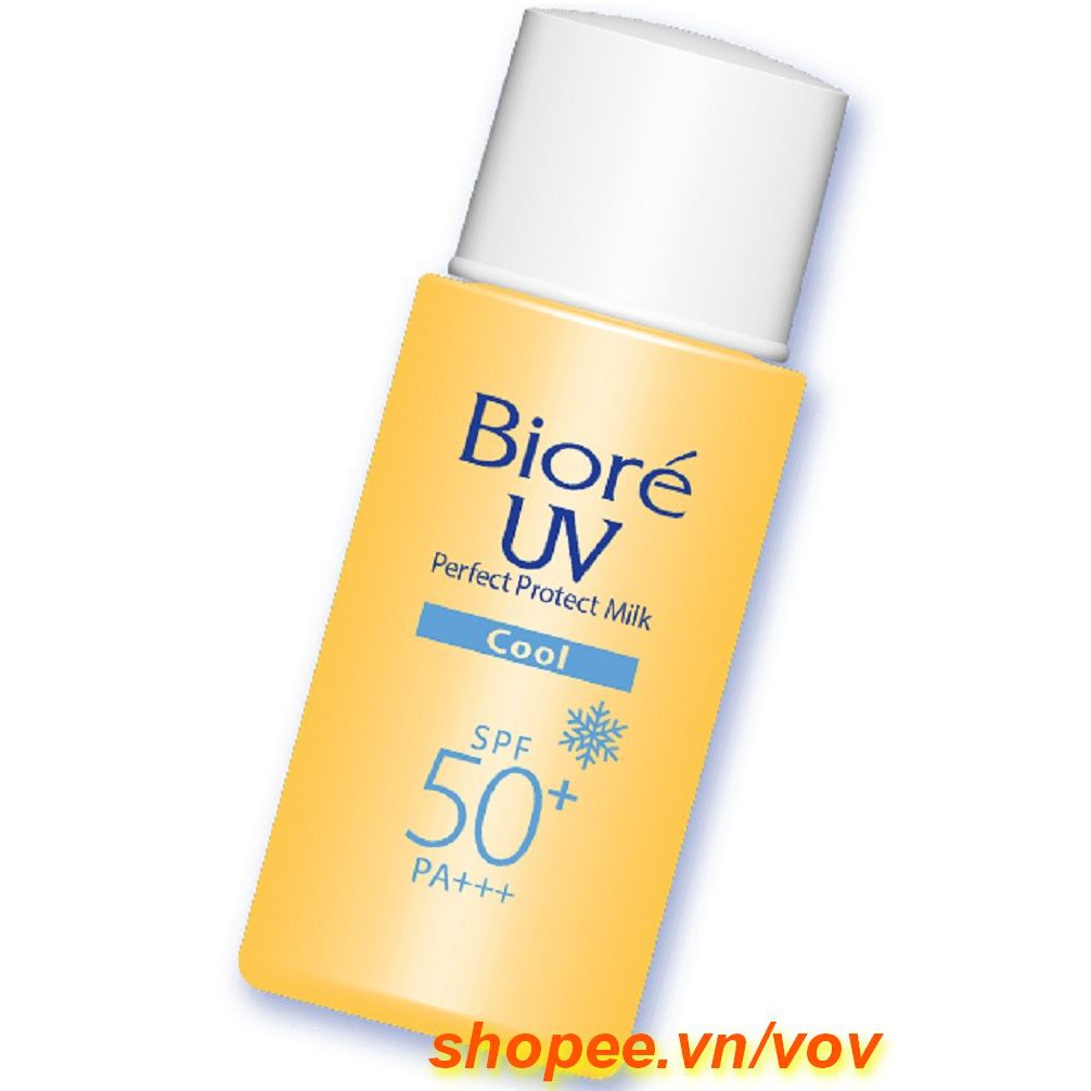 Sữa Chống Nắng Mát Lạnh 25ml Biore Cool SPF50+/PA+++ Bảo Vệ Da Hoàn Hảo, Vov Cung Cấp & Bảo Trợ. | BigBuy360 - bigbuy360.vn