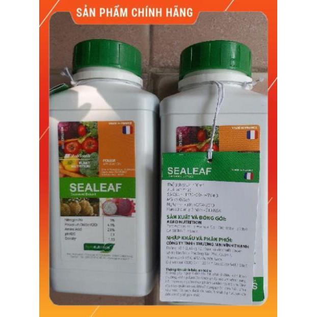 Phân bón hữu cơ sinh học SEALEAF chiết xuất từ Rong biển chai 500ml