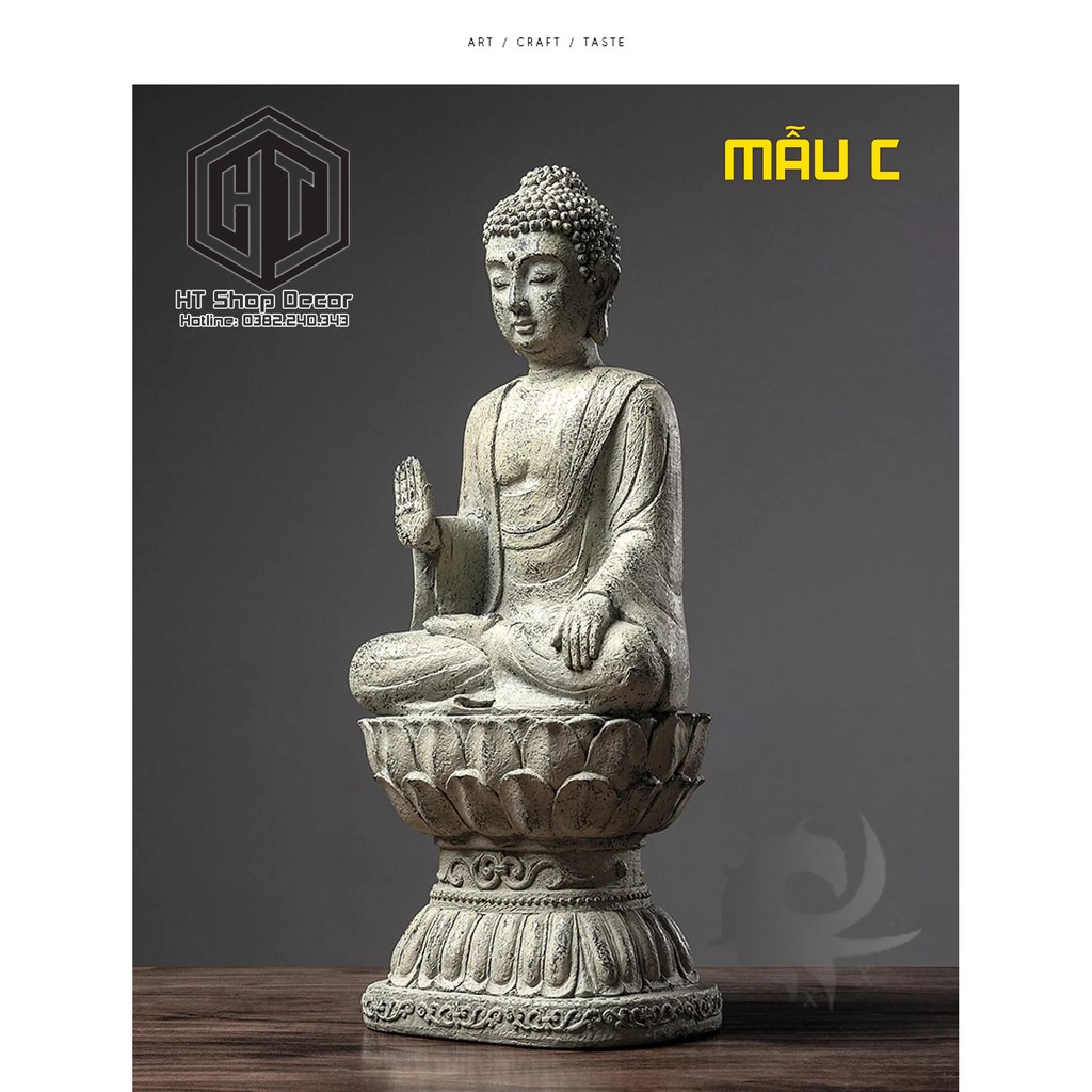 Tượng Phật  trang trí nhà cửa phong thủy, bàn trà, hồ cá, thuỷ sinh, tiểu cảnh, bán cạn, terrarium