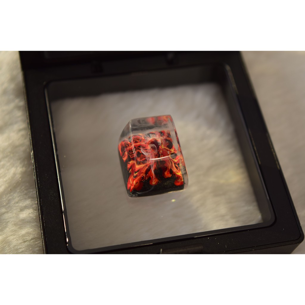 Keycap núi lửa