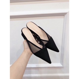 Giày sục lưới mũi nhọn 3p