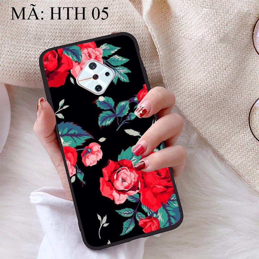 Ốp lưng Vivo S1 Pro viền dẻo TPU BST Hoạ Tiết Hoa