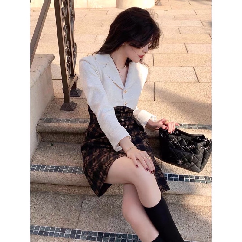 Váy Tiểu Thư Phong Cách Hàn Quốc