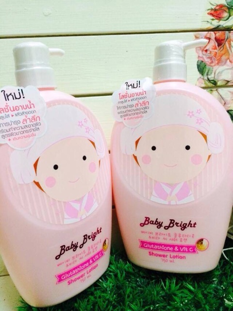 Sữa Tắm Dưỡng Trắng Da Baby Bright SHOWER LOTION 750ml - Thái Lan