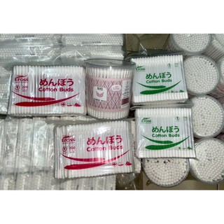 Tăm Bông Kháng Khuẩn 100% Cotton EROSS/ Tăm Bông Hữu Cơ/ Tăm Bông Ngoáy Tai/Tăm Bông Vệ Sinh tai Mũi