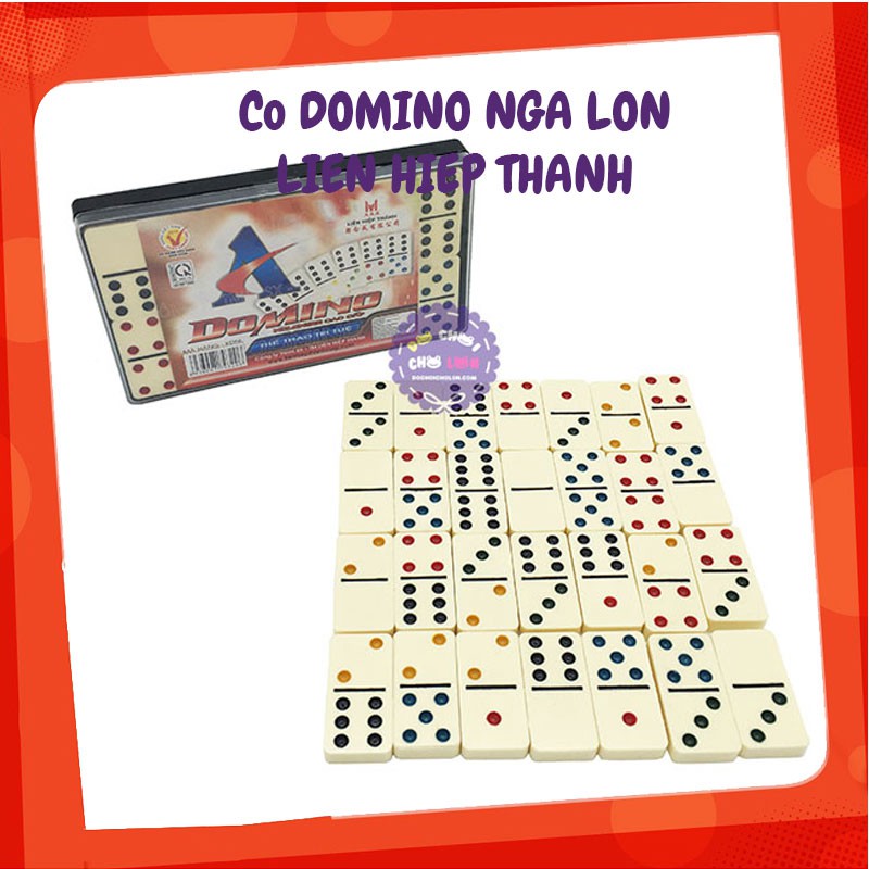 Cờ Domino Ngà Lớn Melamine Liên Hiệp Thành - Trò chơi giải trí cho bé