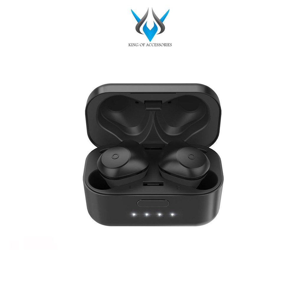 Tai nghe bluetooth đôi Hoco ES15 Soul sound V5.0 chống nước tiêu chuẩn IPX4 (Đen)