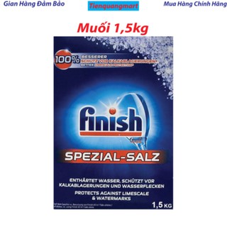 Muối rửa bát Finish 1,5kg/hộp - Chính Hãng.