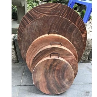 ☘️ Thớt nghiến chuẩn Tây Bắc size 25cm(d25) 🍀