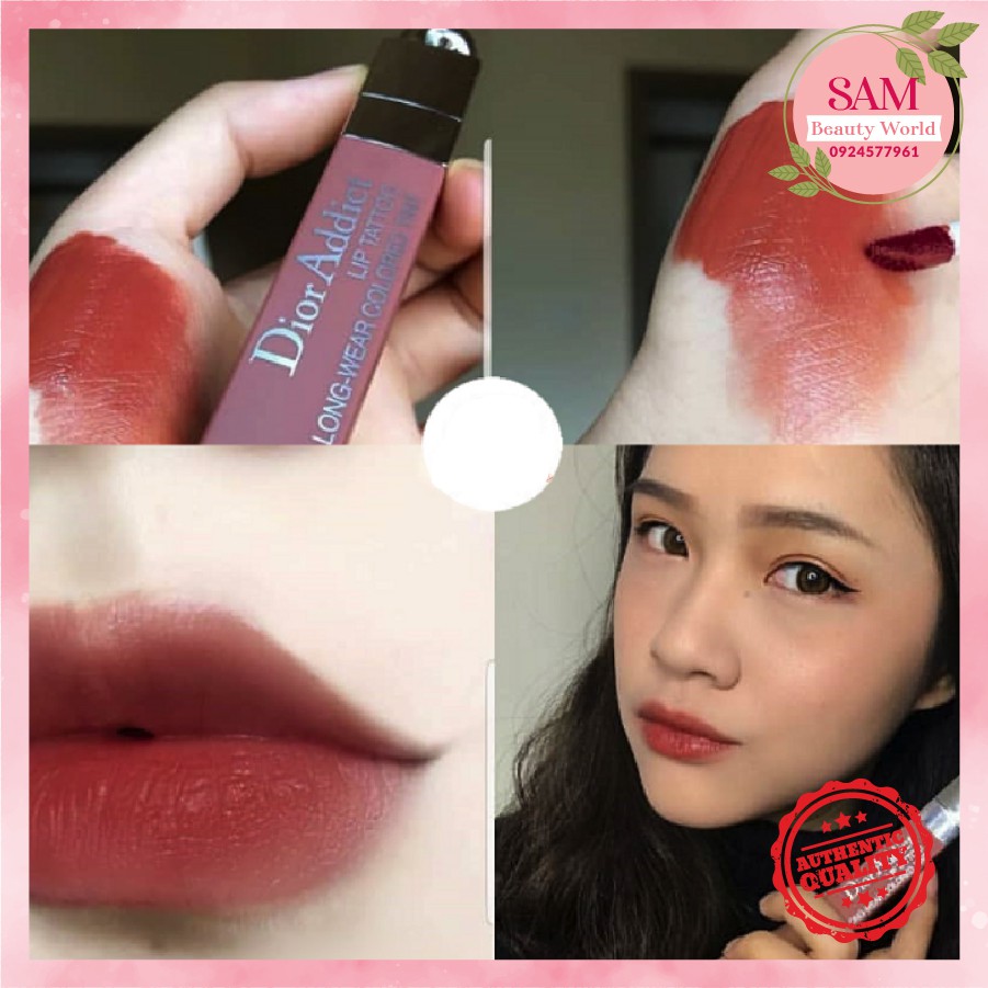 Son Dior Addict Lip Tattoo 421 Natural Beige hot nhất dòng son Dior