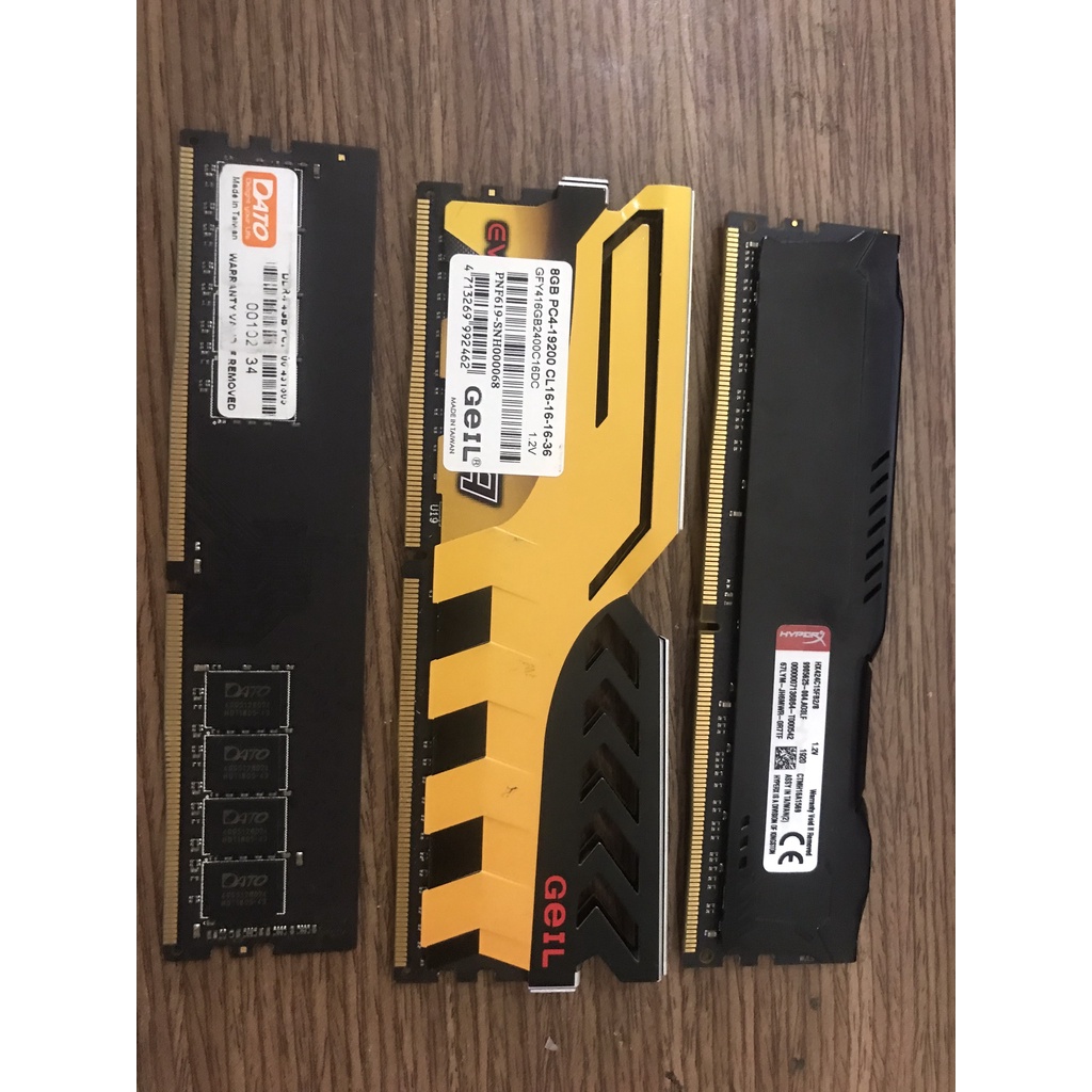 Ram Kingmax/Kingston/Dato/Geil 4gb 8gb - 2400
