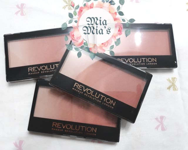 Phấn má & Highlighter 2 in 1 Makeup Revolution Sun Light Mood Lights