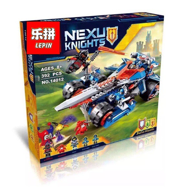 - Đồ chơi Lego nexo 14012 - chiến xa lưỡi đao của Clay
