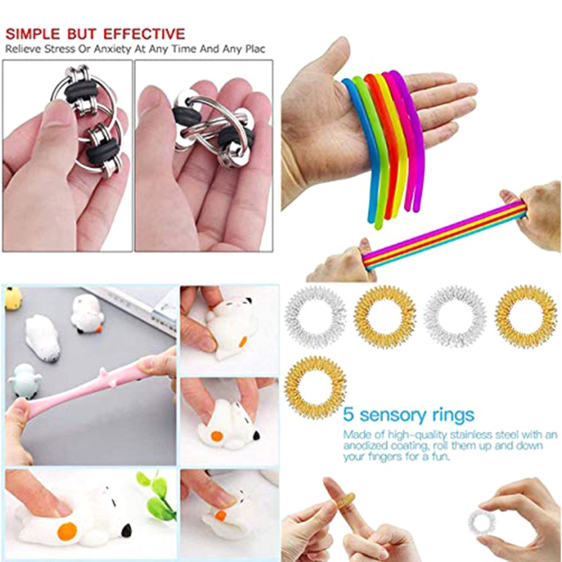 Set 29 Móc Khóa Đồ Chơi Dành Cho Trẻ