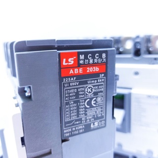Aptomat 3 Pha-MCCB  MetaMec ABE 125A~400A