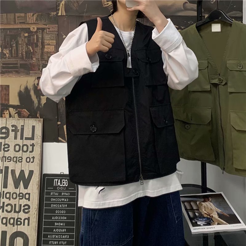 European Style Sleeveless Jacket M-3XL For Men