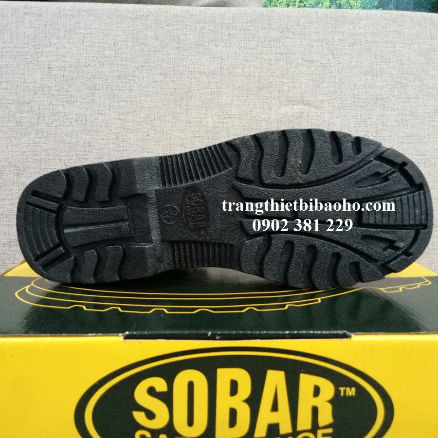 Giày bảo hộ lao động SOBAR SB-8500 chỉ vàng (không kèm hộp)