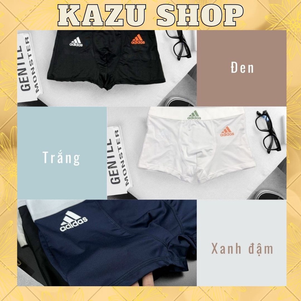 Combo 3 quần sịp đùi nam sexy thun lạnh boxer cao cấp KAZU SHOP