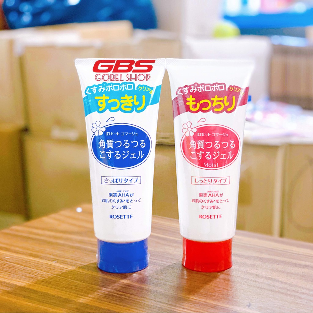 Tẩy Tế Bào Chết Rosette Gommage Peeling Gel Nhật Bản