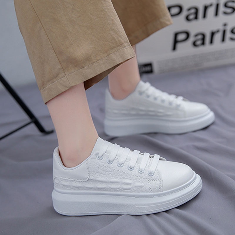 Giày thể thao RENBEN thoáng khí đa năng phong cách Hàn Quốc cho nữ