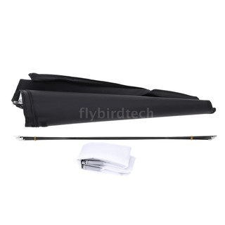 Portable 50 * 70cm / 20" * 28" Umbrella Softbox Reflector for Speedlight