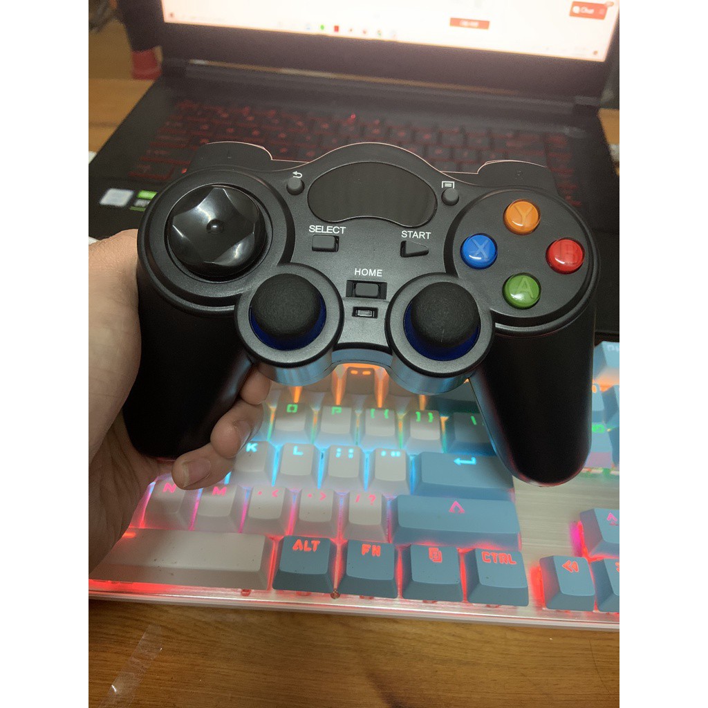 Tay Cầm Chơi Game Không Dây 2.4GHz Cho PS3 PC TV