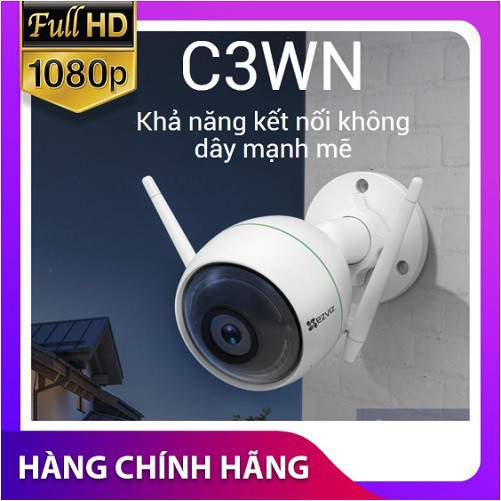 [Giá Sập Sàn]Camera Wifi EZVIZ C3WN (CS-CV310-A0-1C2WFR) 1080P hỗ trợ thẻ nhớ bảo hành 2 năm