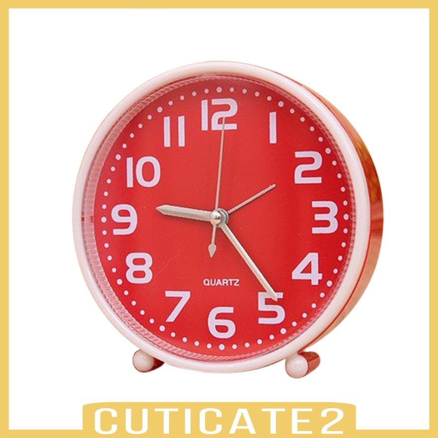 Đồng Hồ Báo Thức Quartz Cuticate2 5 Inch Với Đèn Đêm 01