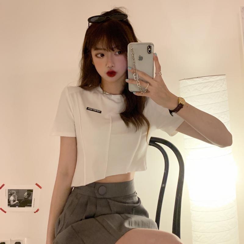 Áo Thun Nữ Tay Ngắn Eo Cao Dễ Phối Đồ Phong Cách Hàn Quốc Dành Cho Nữ áo phông nữ JL-TX-90