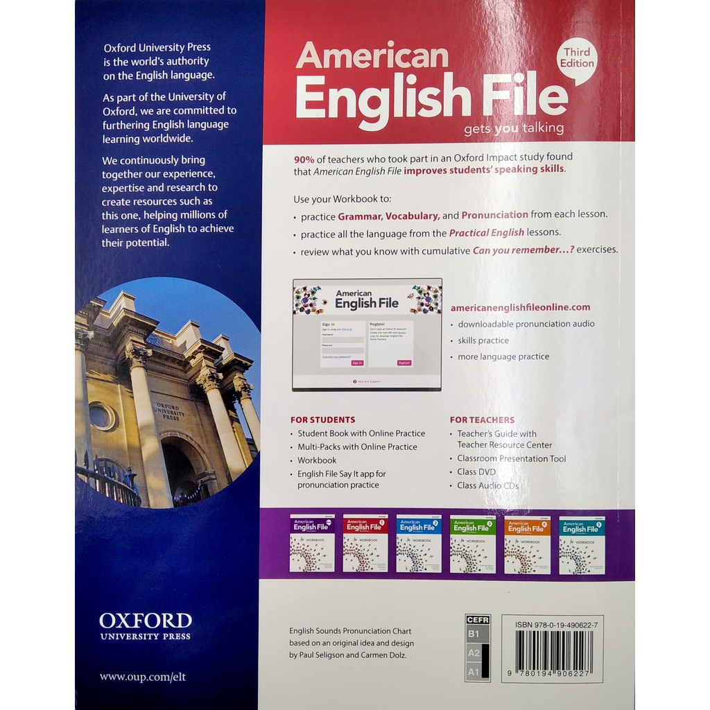 Sách - American English File 3th Edition 1. Workbook Without Answer Key