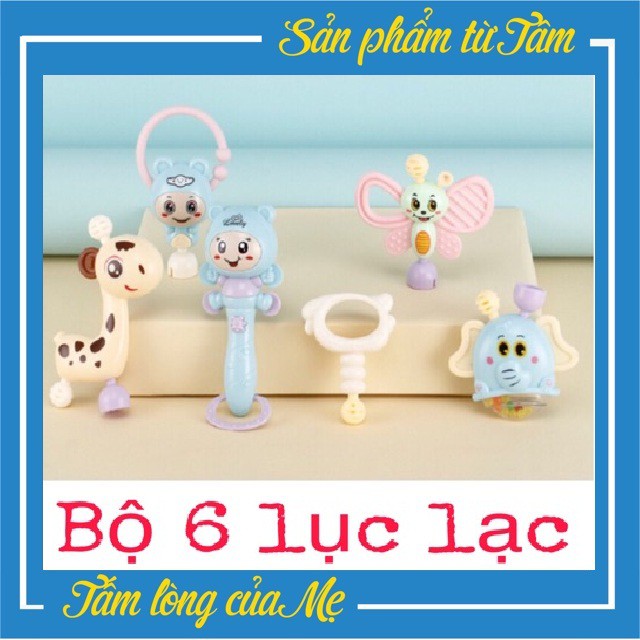 Bộ 6 Món Lục Lạc - Phát Triển Âm Thanh Cho Bé