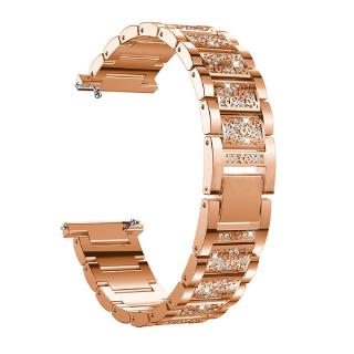 Vòng Tay Kim Loại Đính Đá Sang Trọng Cho Đồng Hồ Michael Kors Runway