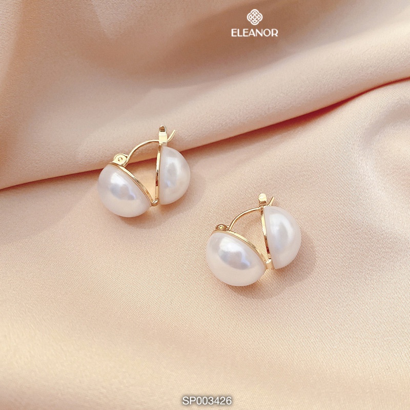 Bông tai nữ Eleanor Accessories hạt ngọc trai nhân tạo phụ kiện trang sức thời trang thanh lịch