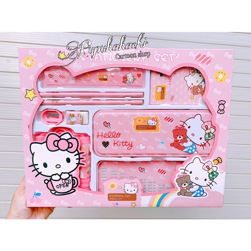 Set đồ dùng học tập  cute nhiều mẫu làm quà tặng cho bé