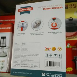 Máy ép hoa quả SUNHOUSE SHD5520