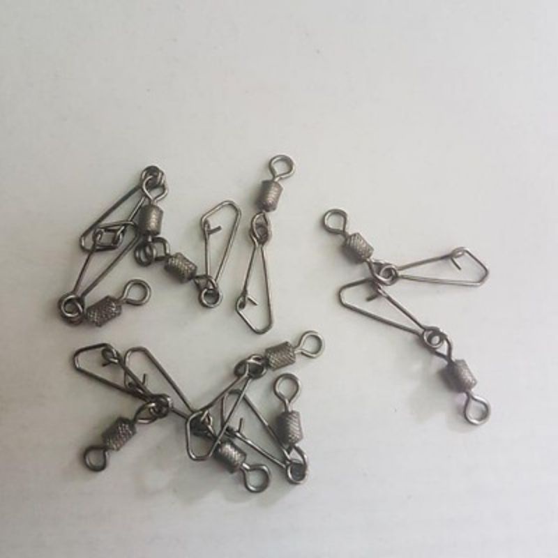 10 Chiếc Khóa Link 2 Vòng Câu Cá Loại tốt