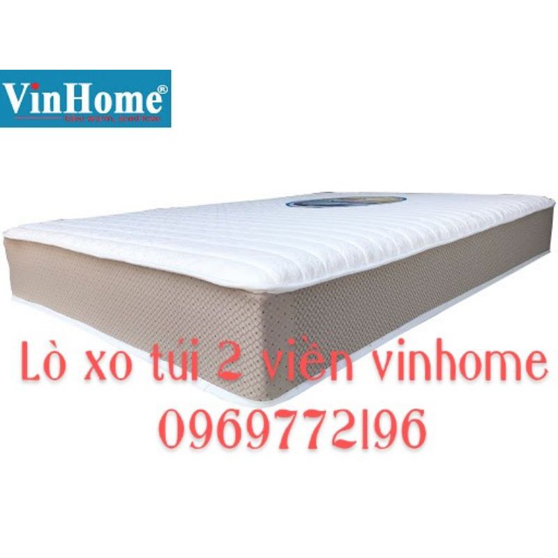Nệm lò xo túi VinHome 1m6x2m dày 25cm - bảo hành 15 năm - Giao hàng miễn phí nội thành SG