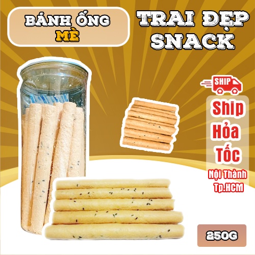 1KG Bánh Ống Mè - Trai Đẹp Snack