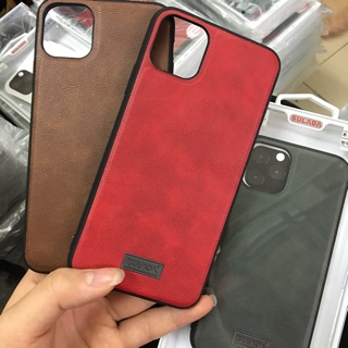 Ốp lưng Sulada da xịn iphone 11 Pro 5.8” 2019 dập logo chính hãng
