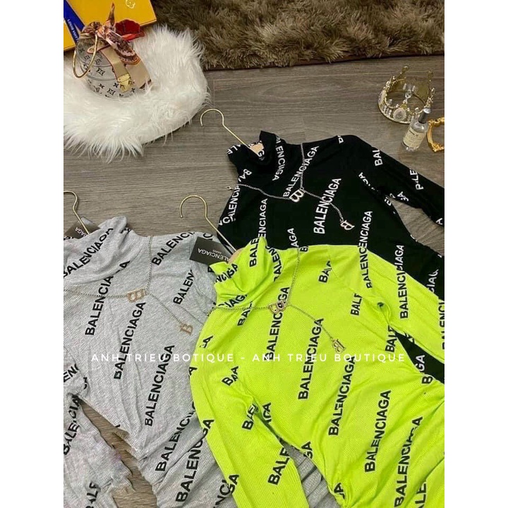 Váy Ôm Body Cổ Lọ Balen Cao Cấp Siêu Hot | BigBuy360 - bigbuy360.vn