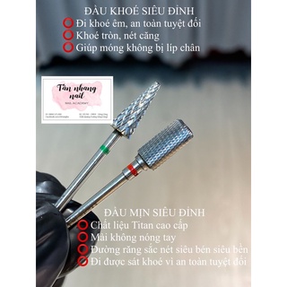 Bộ đầu mài mịn và khoé siêu phẩm