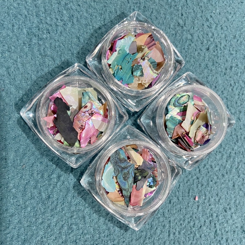 Xà cừ vân mỏng trang trí móng tay nail