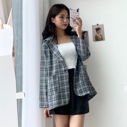 Áo vest blazer nhiều màu ❤️ Áo Blazer nữ phong cách Hàn Quốc ❤️ Balzer nữ 3 màu đen, be, nâu tây siêu xinh | BigBuy360 - bigbuy360.vn