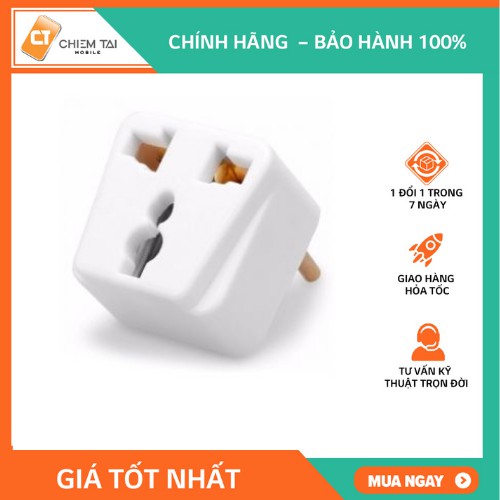 Phích cắm chuyển 3 chấu sang 2 chấu