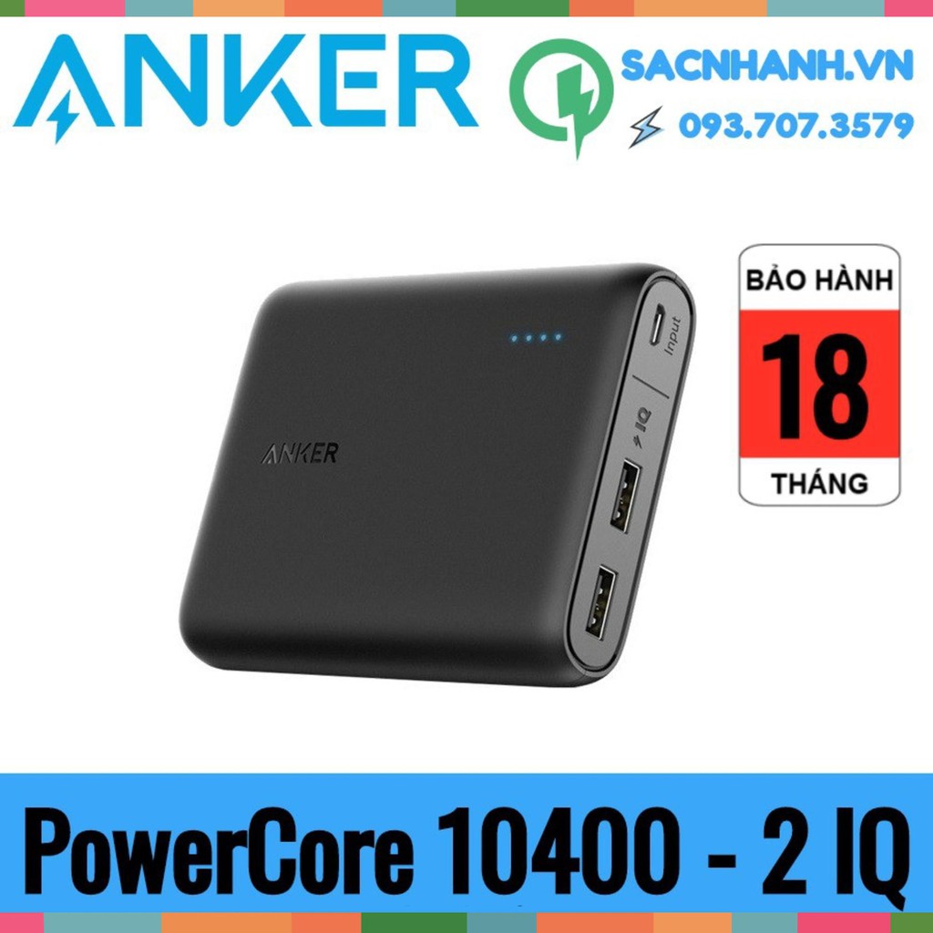 Pin sạc dự phòng ANKER PowerCore 10400mAh - A1214 _AK