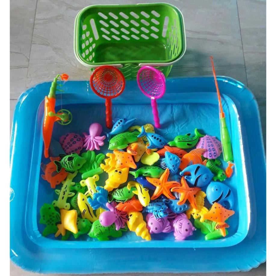 Bộ đồ chơi câu cá cho bé gọn nhẹ, tiện lợi!